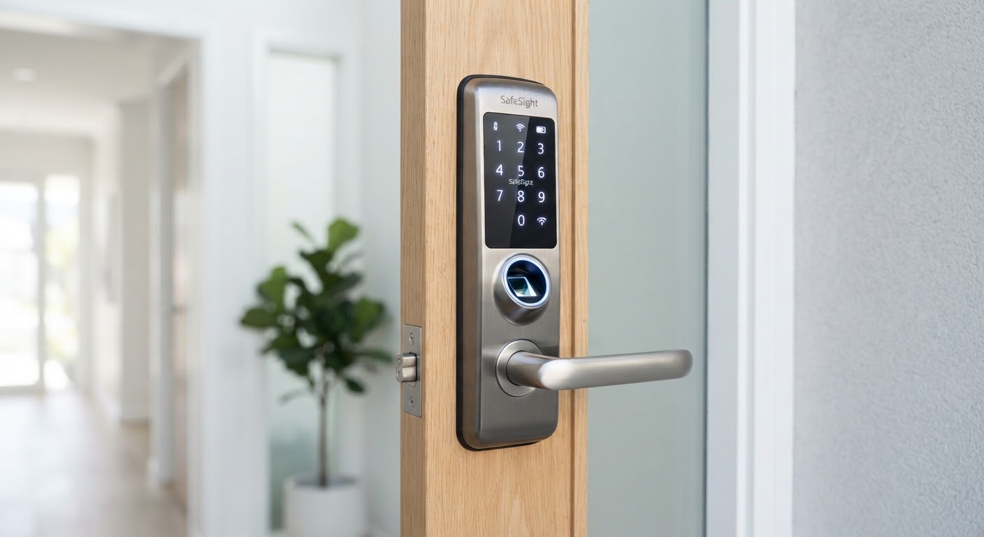 Biometric Lock G2 — Fingerprint · Keypad · App Unlock